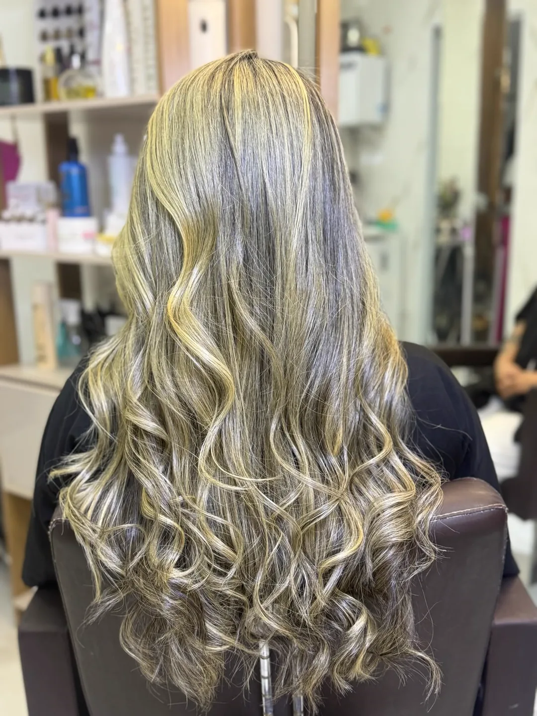 Coloração feita na Amiga da Beleza